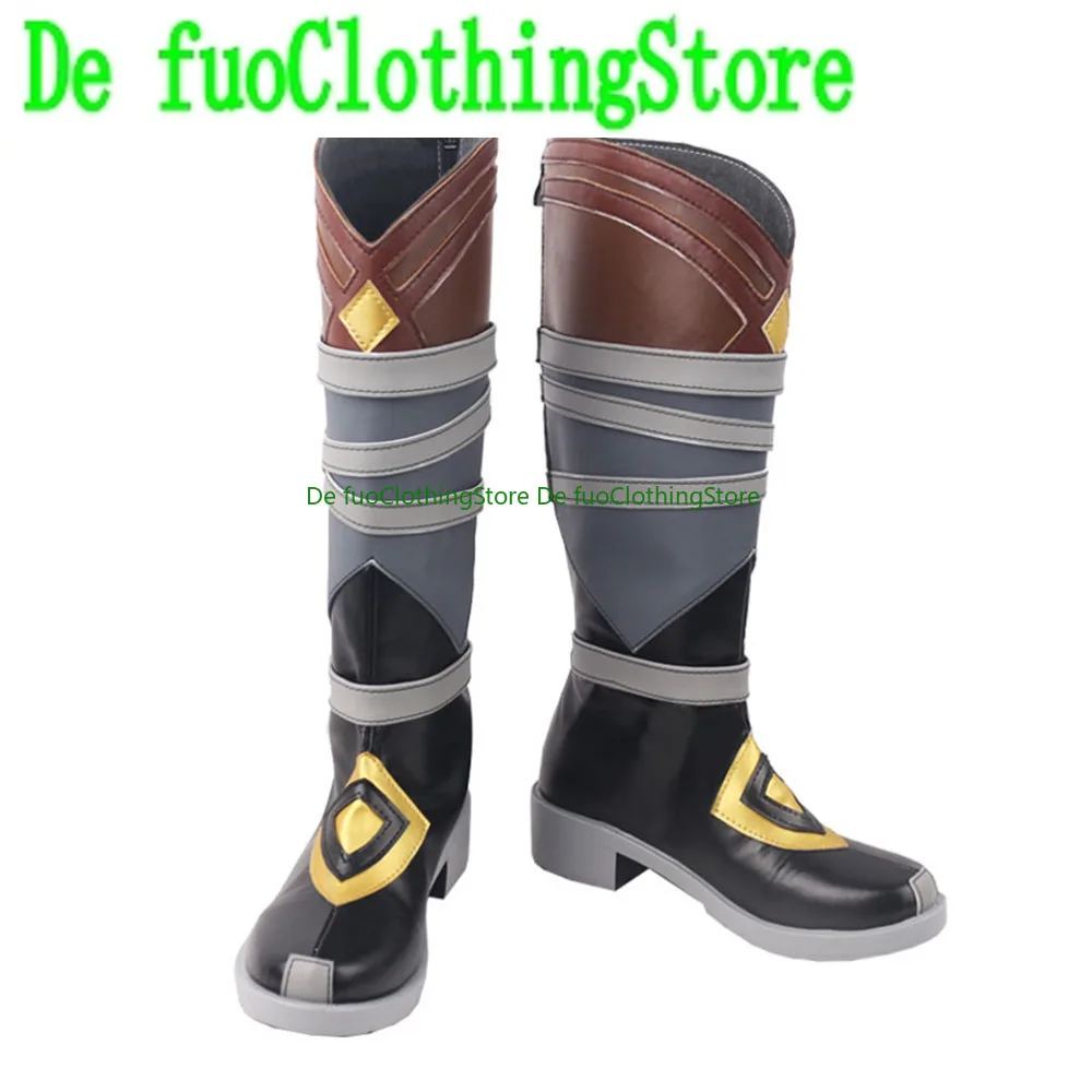

DefuoClothing Genshin Impact Razor Сапоги Обувь для косплея Игра Аниме Игра Ролевая игра Хэллоуин Реквизит Обувь Сапоги