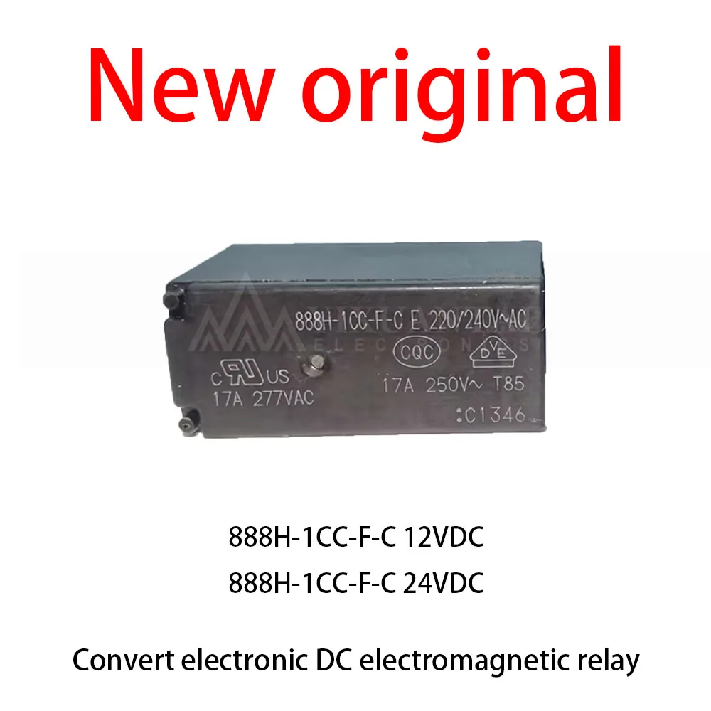 

10 Pcs/Lot New original 888H-1CC-F-C 12VDC 888H-1CC-F-C 24VDC Convert electronic DC electromagnetic relay