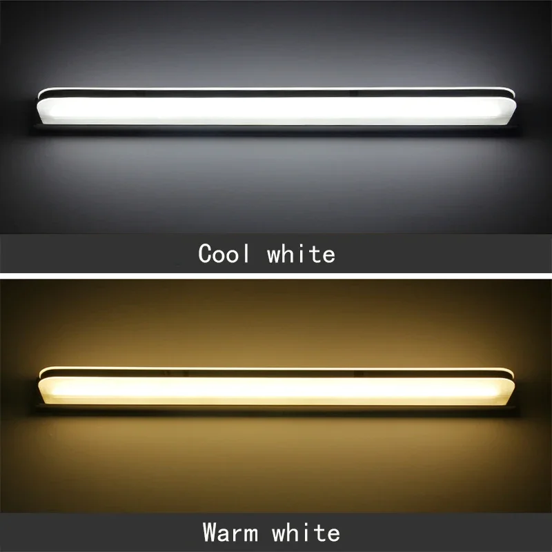 Waterproof LED Mirror 9W 12W Front Light AC220V Wall Mounted Bathroom Liviling Room Bedroom Makeup LED Wall Lamp