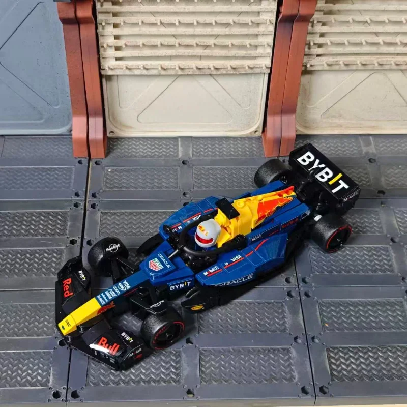 صالح 77242 77243 سرعة SF-24 RB20 F1 اللبنات نموذج الطوب سوبر سباق السيارات لعب عيد الميلاد هدايا عيد الميلاد ديكور المنزل