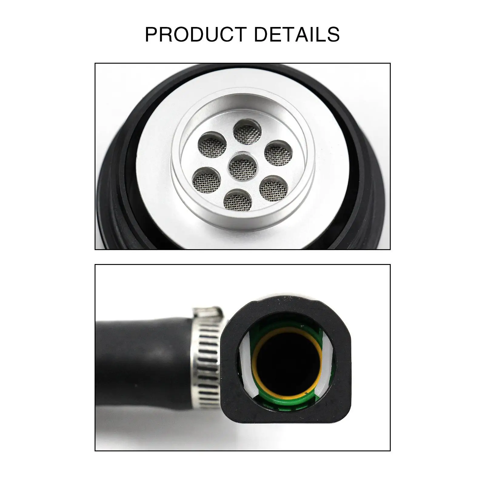 

Aluminum Alloy Oil Catch Can Separator Durable Breather Tank Kit for Ford F150 2.7EB 3.5EB 5.0 Upgrade