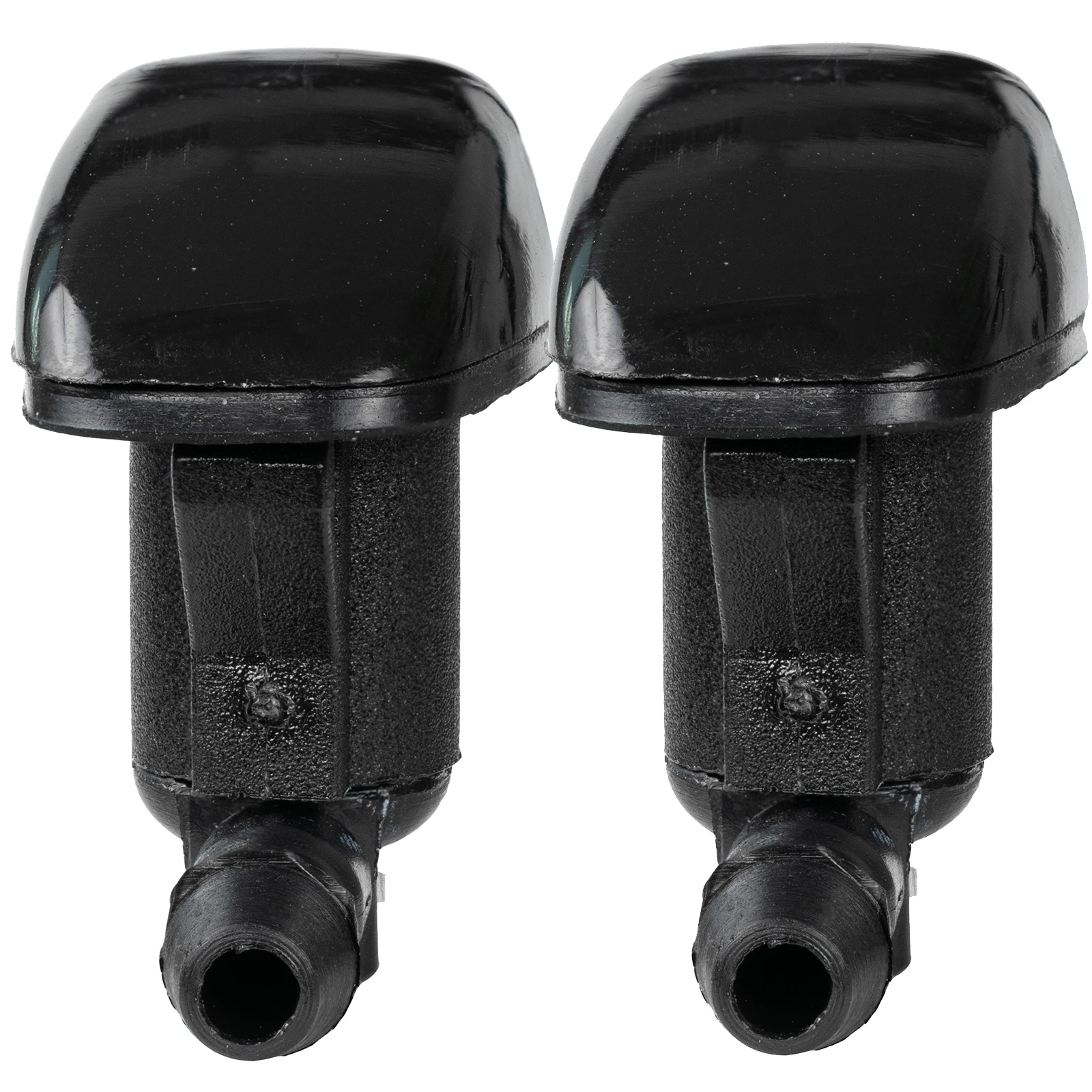 Pair Front Washer Jet Nozzle Sprayer Hood Spout Nozzles For Buick Enclave Chevrolet Traverse Malibu GMC Acadia Pontiac Vibe G6