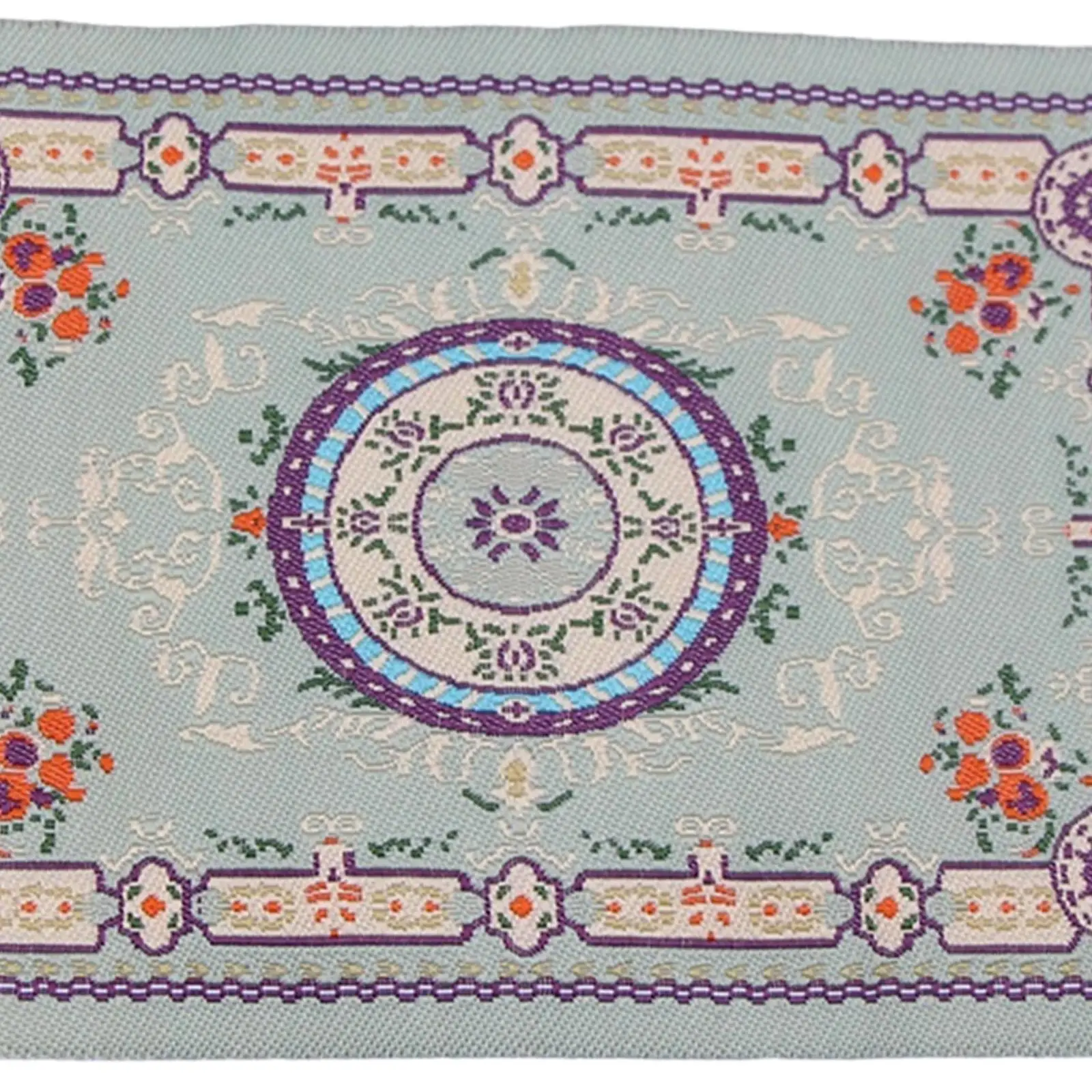 1:6 1:12 Scale Woven Rug Simulation Life Scene Furniture Accessories Mini Turkish Mat for Living Room Bedroom Home Decor