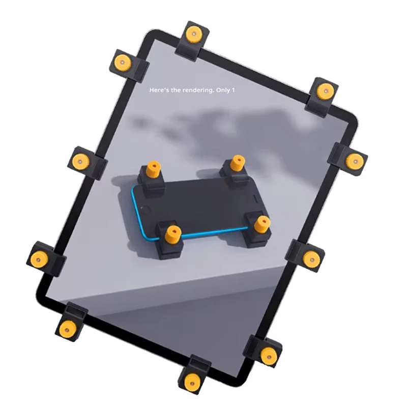 ABKS-Strumento di riparazione tablet telefono Dispositivo universale per clip per schermo del telefono Morsetto per display LCD Schermo in vetro posteriore regolabile