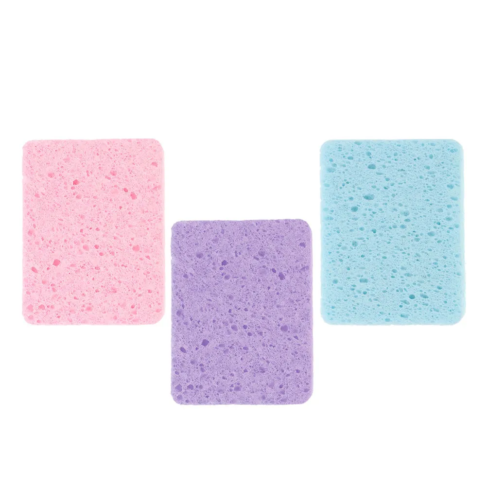 3Pcs Watercolor Sponge Set Ultra Absorbent Rectangle Cleaning Pads Paint Brush Cleaning Mat Artist Tool Portable Outdoor