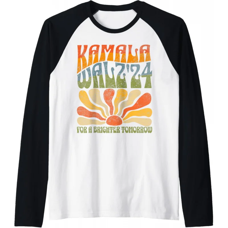 

Harris Waltz 2024 Election Kamala Harris Tim Waltz 2024 Raglan Baseball Tee unisex