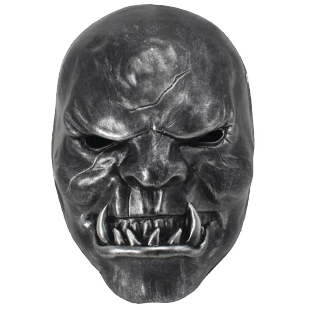 

Resin Marshal Thrall Cosplay Mask Horror Tribe Orc Mask Halloween Party Costume Props