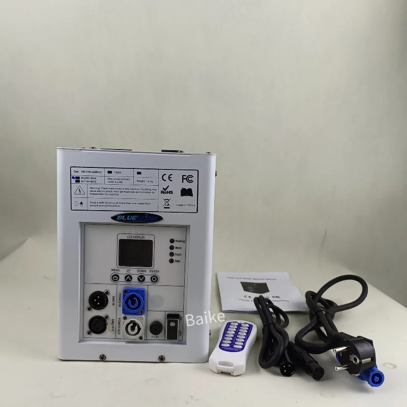 6pcs 750W Cold Spark Machine With Flightcase Cold Firework Machine DMX Remote Control LCD Cold Sparking Machine Ti Powder Wedding Equipment