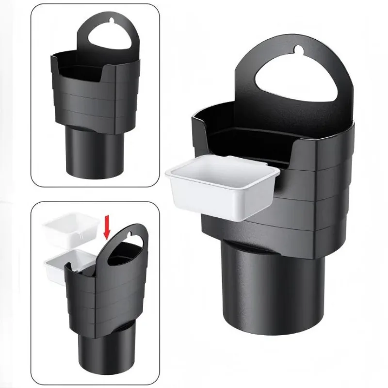 Car French fries holder with ketchup holder, seasoning box, car mobile phone holder, storage rack, car interior snack box