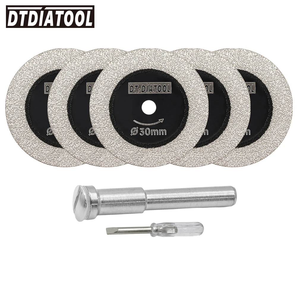 DT-DIATOOL Diamond Mini Saw Disc Glass Cutting Discs For Glass Tile Wine Bottle Crystal Cut Plate Circular Glass Saw Blade