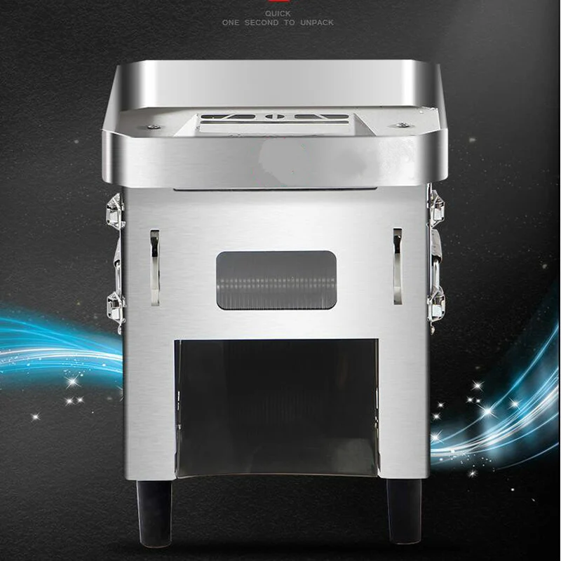 

Desktop Fully Automatic Electric Fresh Meat Slicer Cutter Frozen Meat Cutting Slicers