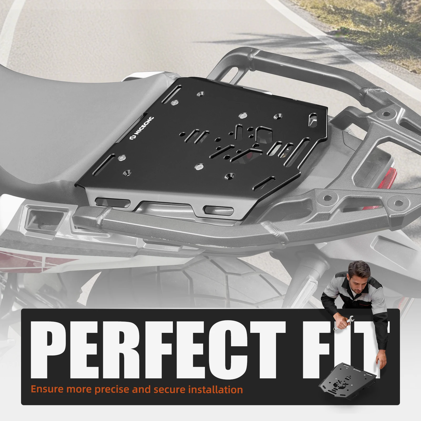 Motorrad-Heckgepäckträger-Kit für Honda CRF1100L Africa Twin CRF1100L Adventure 2021-2025 2024 2023 2022 – Detail 7
