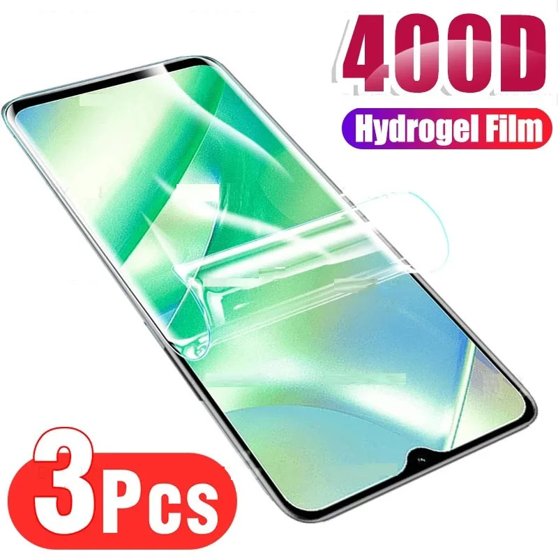 

3 шт. для Realme V30 V30t V25 V23 V23i V20 Pro Гидрогелевая пленка для защиты экрана для Reame V3 V5 V15 V13 V11 V11S 5G защитная пленка