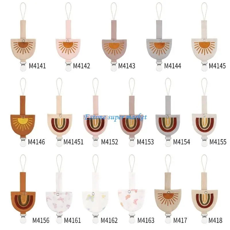 

090b Baby Pacifier Holder Chain Trendy Thette Thette Tone Tone Toine Best Sag Sage Prevention Prevention