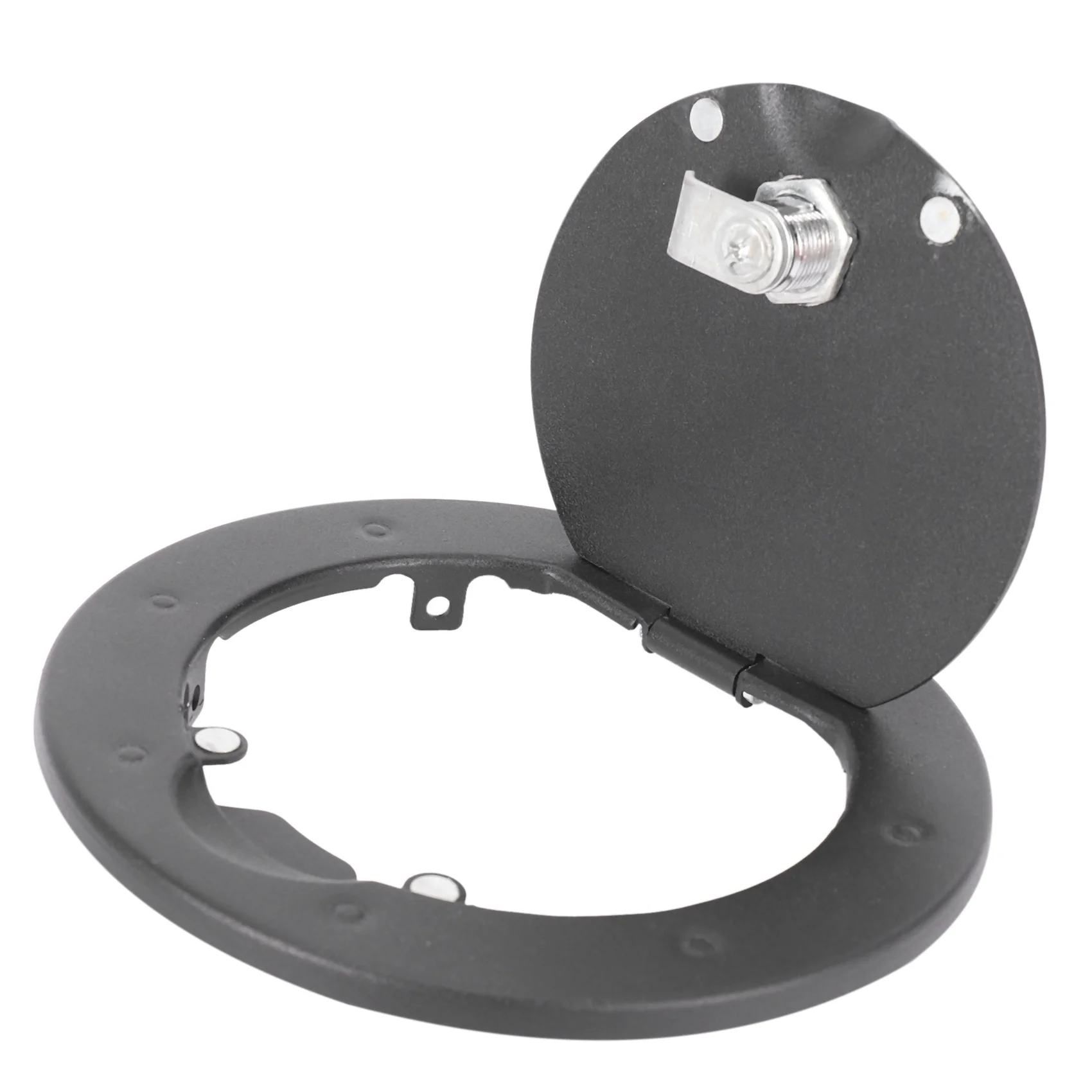 

Upgraded Aluminum Locking Gas Tank Cap Fuel Filler Door Cover For Jeep Wrangler JK Unlimited Sport Rubicon Sahara 2007-2017 With