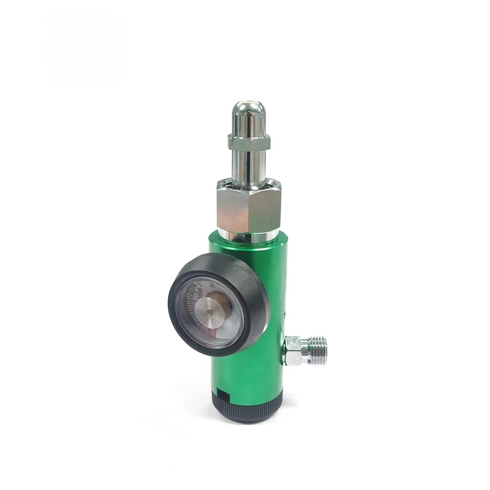 

15LPM Oxygen Regulator CGA-540 Adjustable Flow 0-15 LPM Aluminum/Brass 3000psi