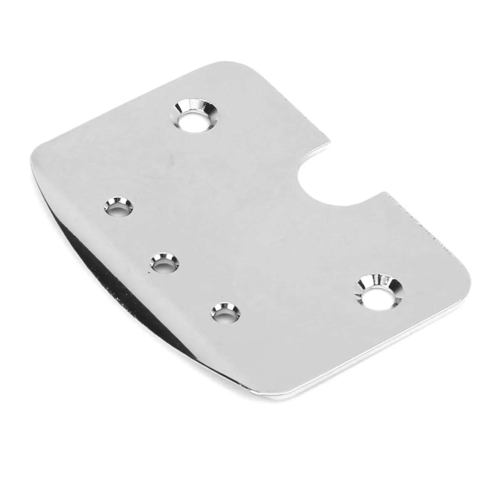 

Metal Neck Plate for 3-String Cigar Box Guitar Replacement