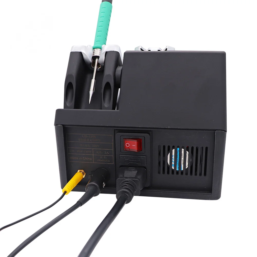 110V 220V UD-1200 digital display intelligent constant temperature soldering station lead-free electric soldering iron head