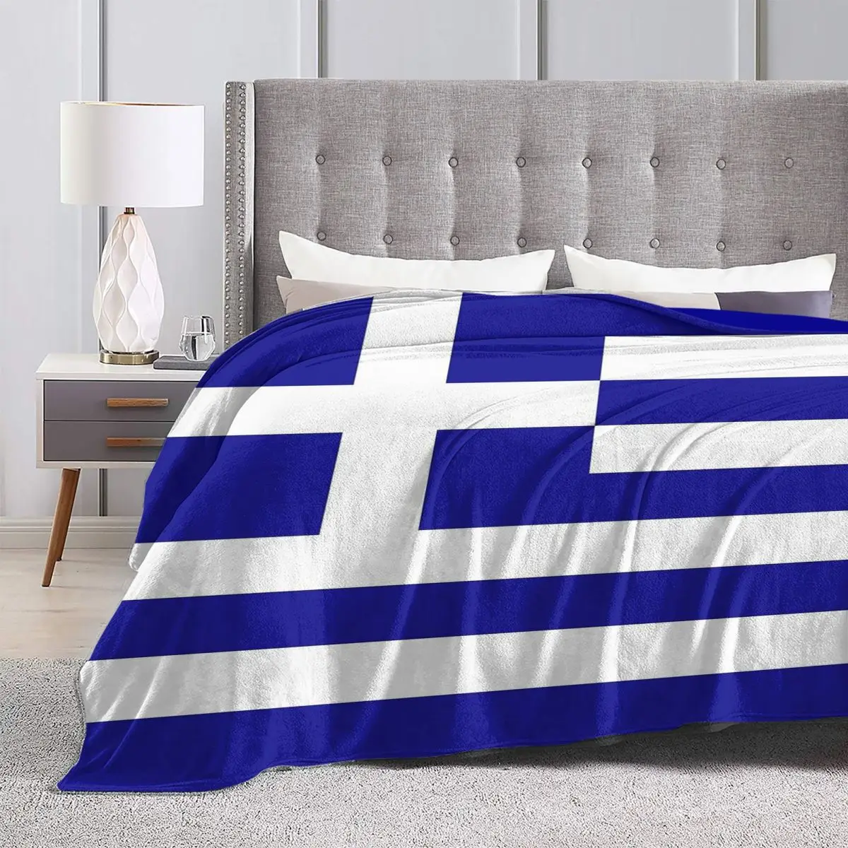 

Фартук для барбекю, одеяла с греческим флагом, мягкое теплое фланелевое одеяло, плюшевое одеяло для кровати, гостиной, пикника, путешествия, домашний диван