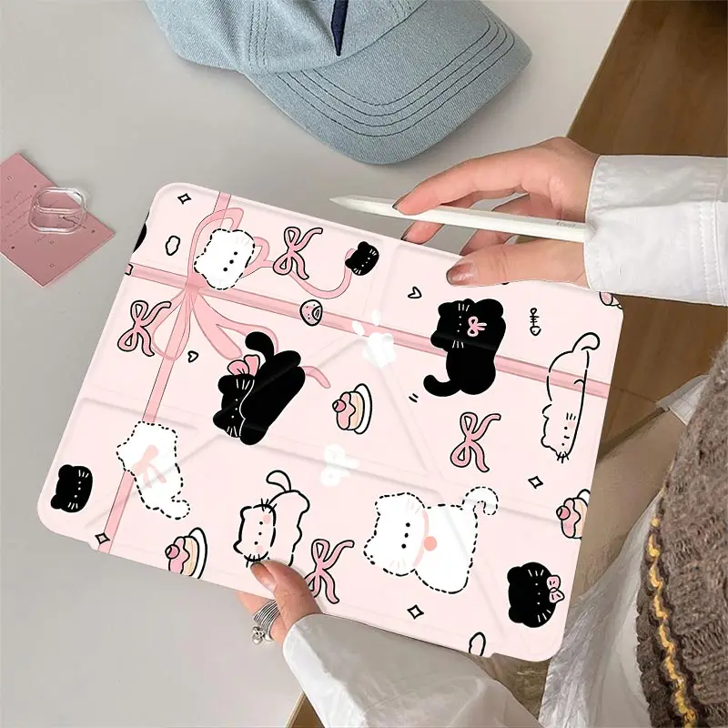 Anti-Bending 3+Y Fold Case For OPPO PAD Air2 11.4 OnePlus PAD2 12.1 OPPO PAD 2/3 11.6 PAD5/6 12.1 OPPO PAD Air 5 12.1