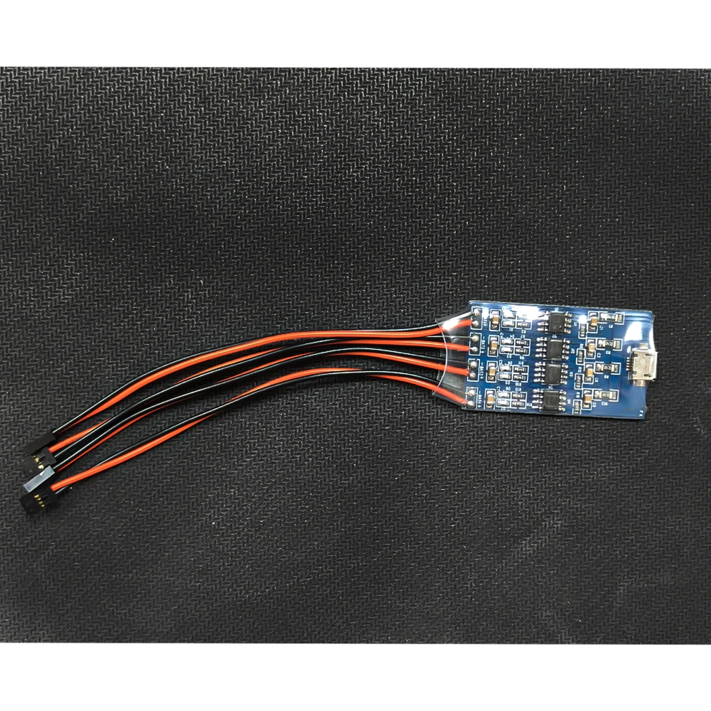 Bezprzewodowa lampa nawigacyjna ZMR III - 1S, ładowalna, 4 tryby LED, do drona RC, samolotu, łodzi, samochodu