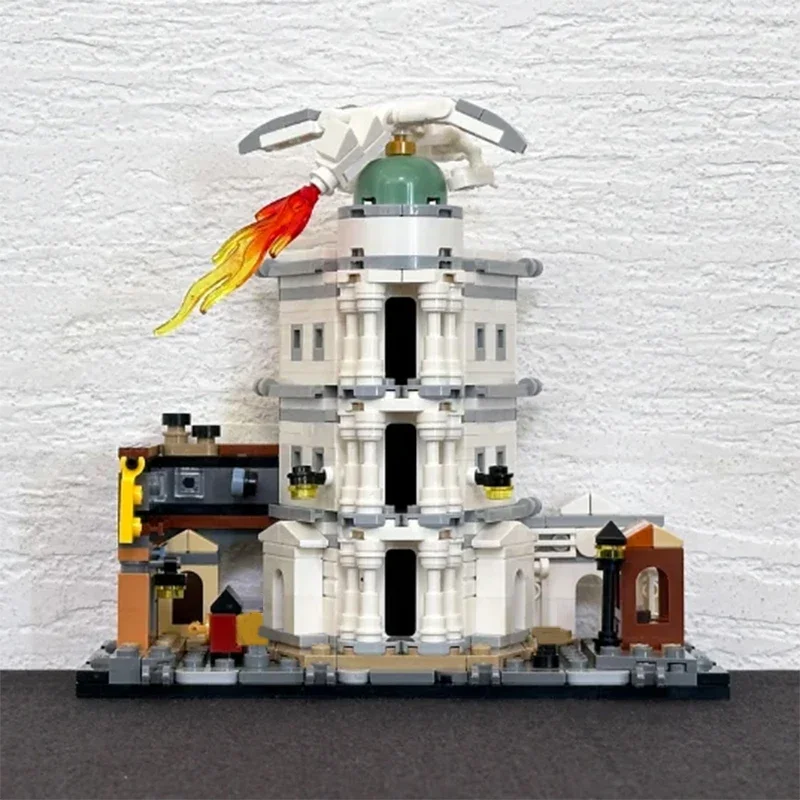 2750 個クリエイティブマジックアレイウィザーディングショップビルディングブロックストリートビューアーキテクチャモデル組み立てるレンガのおもちゃギフト子供大人のための