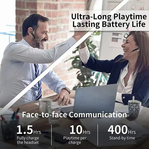 Imagen 2 del producto Auriculares inalámbricos Con micrófono, Audífonos Bluetooth Con micrófono