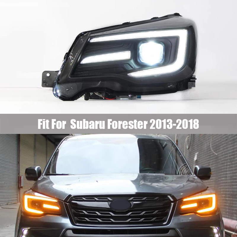 

Headlight Assembly Suitable For Subaru Forester 2013 2014 2015 2016 2017 2018 Modified Xenon Laser Lens New LED Headlight