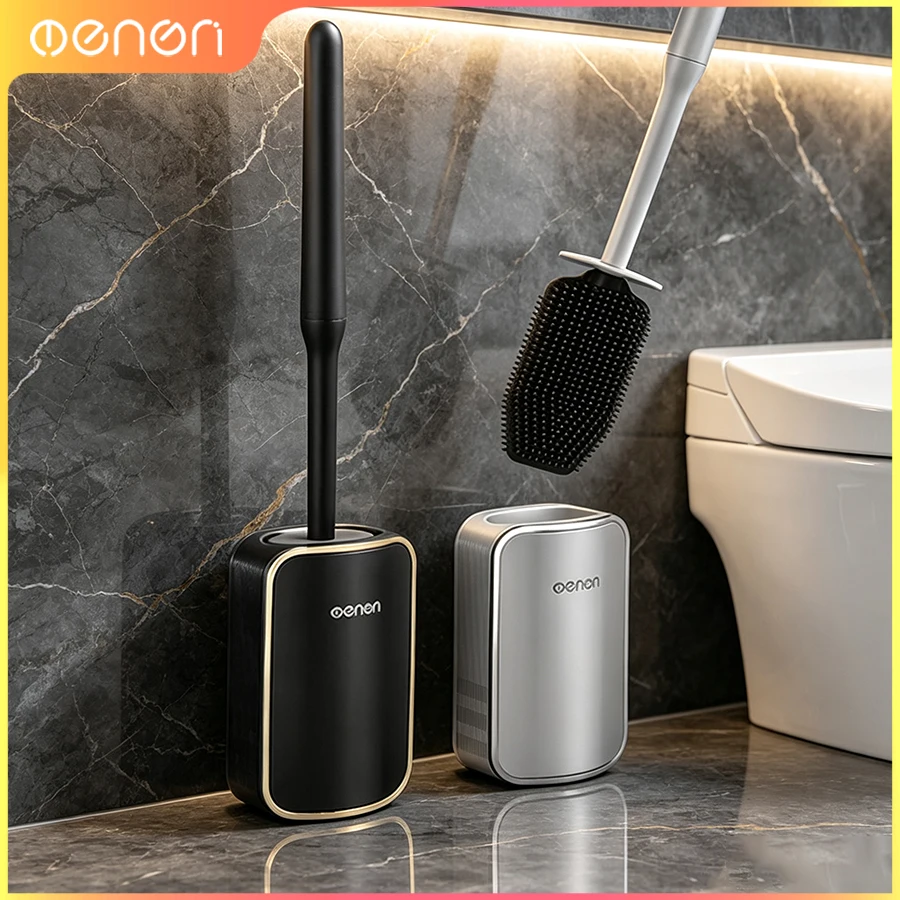 Toilettenbürste, Wandmontage, schnelle Abtropfung, Reinigungswerkzeug, Reinigungsbürste, Badezimmerzubehör-Sets