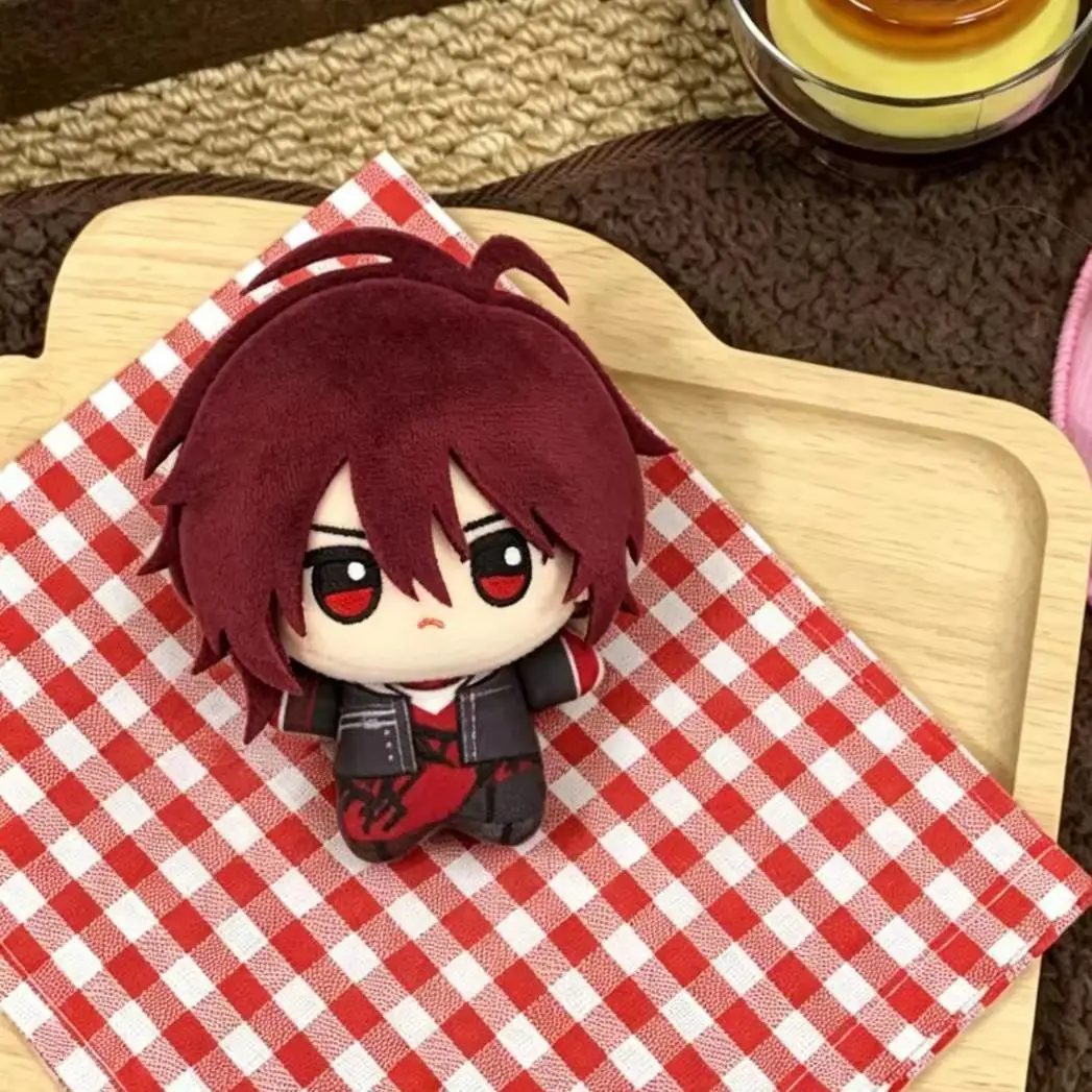 Anime Amnesia Plush Doll Keychain Cute Q Version Shin Ukyo Ikki Stuffed Figure Pendant 10cm Cotton Toy Bag Charm Cosplay Gift