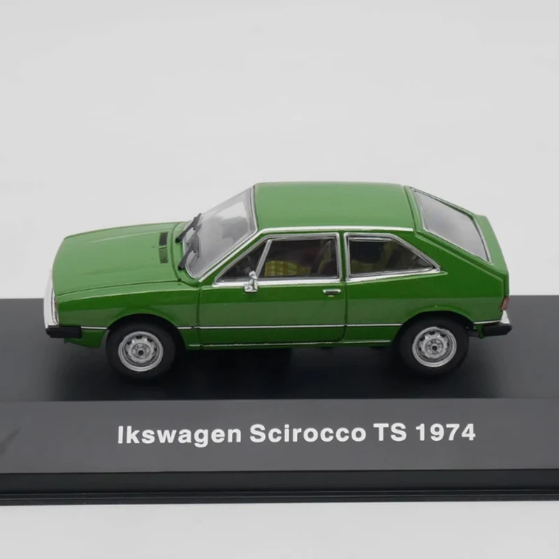 

Литой под давлением масштаб 1:43, IXO Scirocco TS 1974, классический сплав, имитация модели автомобиля, коллекция для взрослых, украшение, подарок, статический дисплей