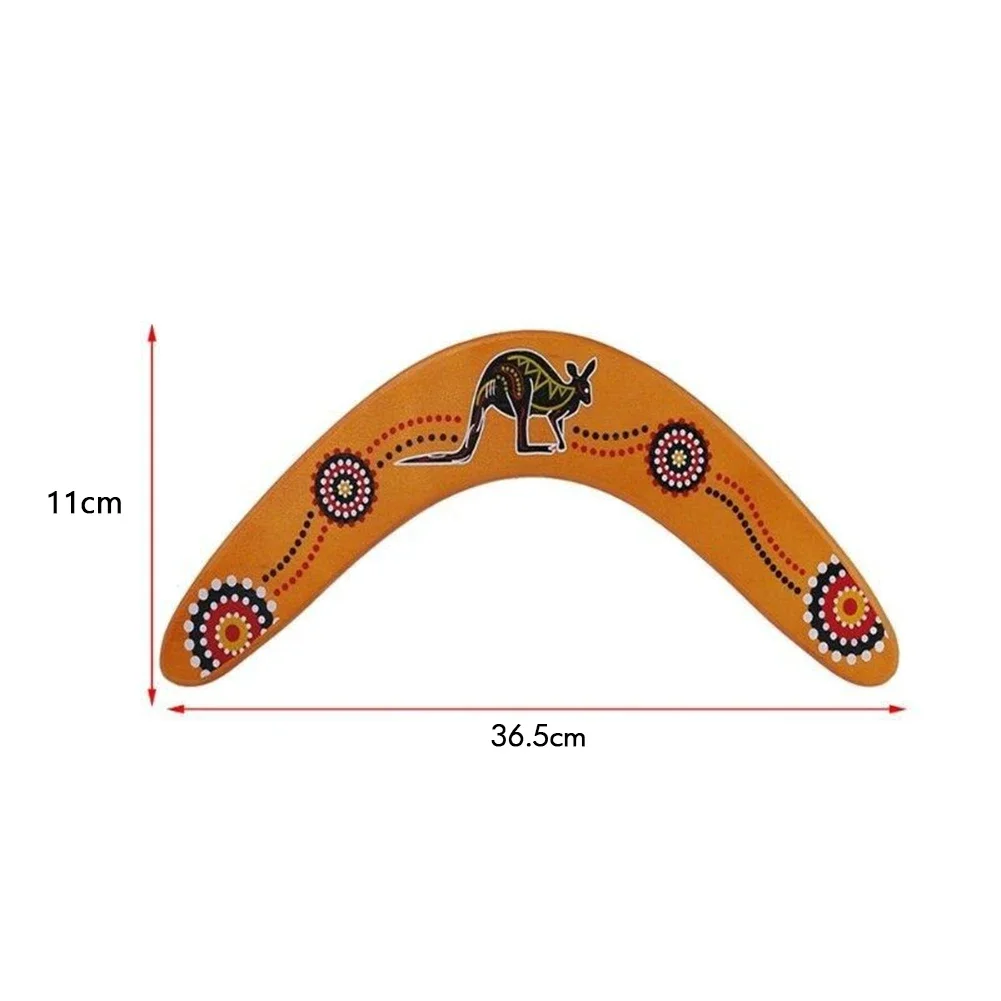 Känguru Throwback V-förmige Bumerang Flying Disc Throw Catch Outdoor-Spiel Kinderspielzeug Eltern-Kind-Interaktives Spiel Requisiten