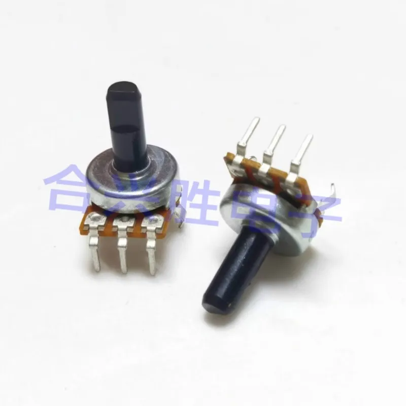 2PCS Single B10K 3Pin With Midpoint 161 Type Power Amplifier Speaker Subwoofer High And Low Balance Potentiometer