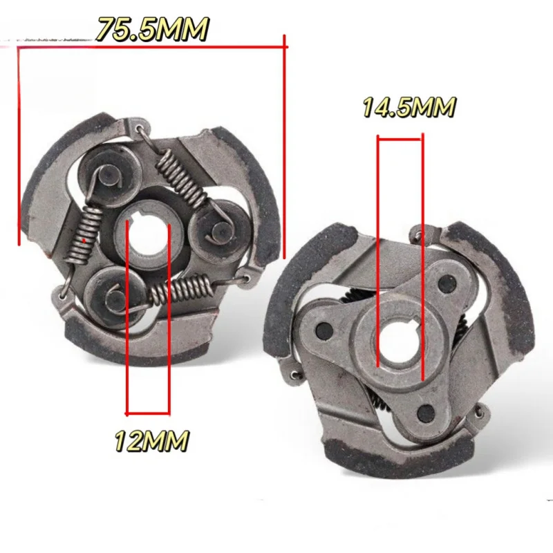 Mower clutchNB411 CG411 RB411Aluminum for grass cutting Iron block40-6ATV tension block cross