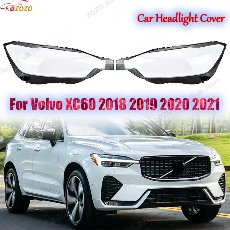 

For Volvo XC60 2018 2019 2020 2021 Car Headlight Cover dust cover for headlights automobil parts accessori car accessories
