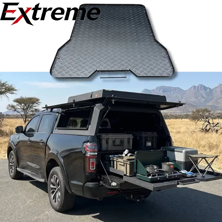 Factory Direct Sales 4x4 Pickup Truck Bed Aluminum Slide Tray Foruniversal Type Ford F150 Toyota Hilux Pickup Truck Accessories