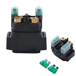 Motorcycle Starter Solenoid Relay Fit For Yamaha Yfm 350/400/450/660 Grizzly Kodiak Raptor Motorbike Accessories Black 2022 New