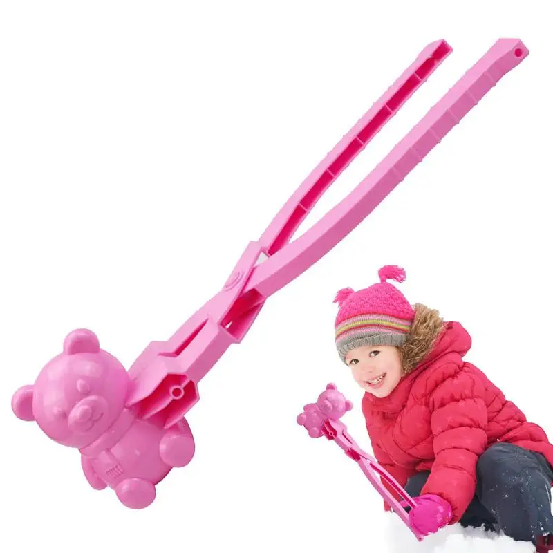 

Snow Molds For Kids Outdoor Bear Shaped Snow Toys For Kids Outdoor With Handle Snow Toys For Kids Outdoor Snow Ball Toys