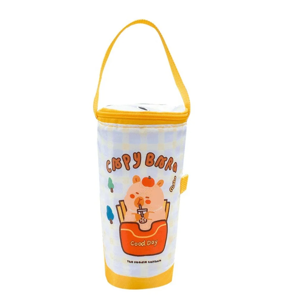 Cloth Milk Tea Tote Bag Carrying Traveling Heat Preservation Bag Eco-friendly Reusable Cup Holder Tumbler Cup Accessories
