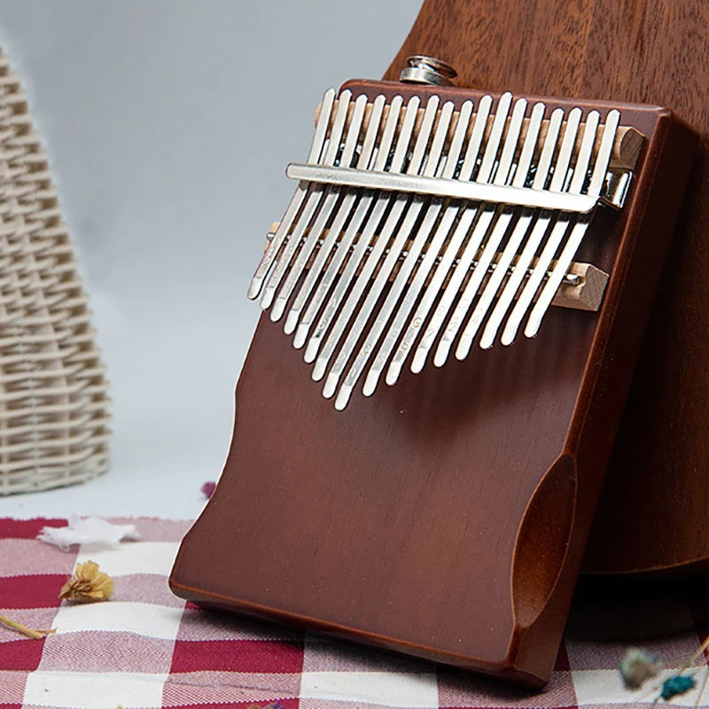 1 قطعة كاليمبا الخشبية المحمولة الأطفال بداية الممارسة بسيطة 17 لهجة الإبهام البيانو شفاء أدوات لوحة المفاتيح الموسيقية
