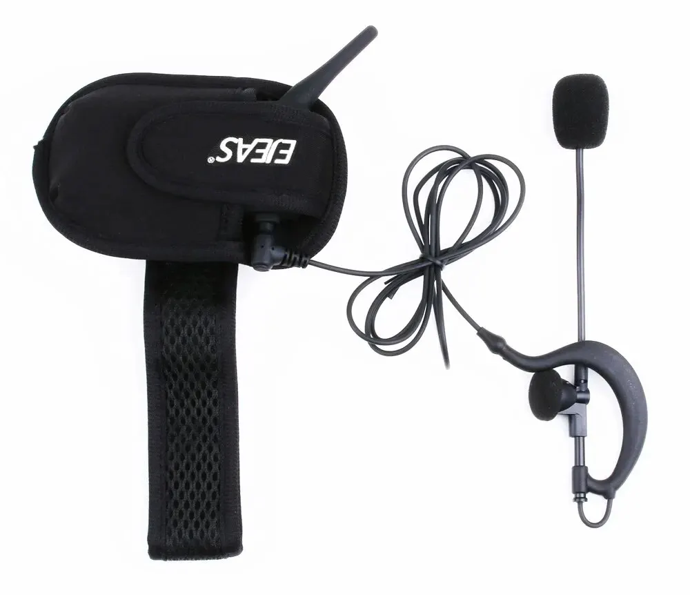 EJEAS V4C PLUS V6C PRO FBIM bolsa de brazalete portátil para conductores Material plástico suave Easypocket árbitro intercomunicador auriculares