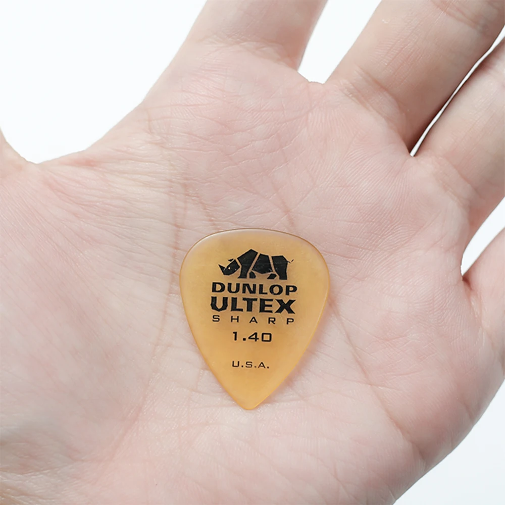 Dunlop Guitar Picks 433R ULTEX SHARP Pick 0.73/0.90/1.0/1.14/1.40/2.0 mm, USA Original Guitar Accessories