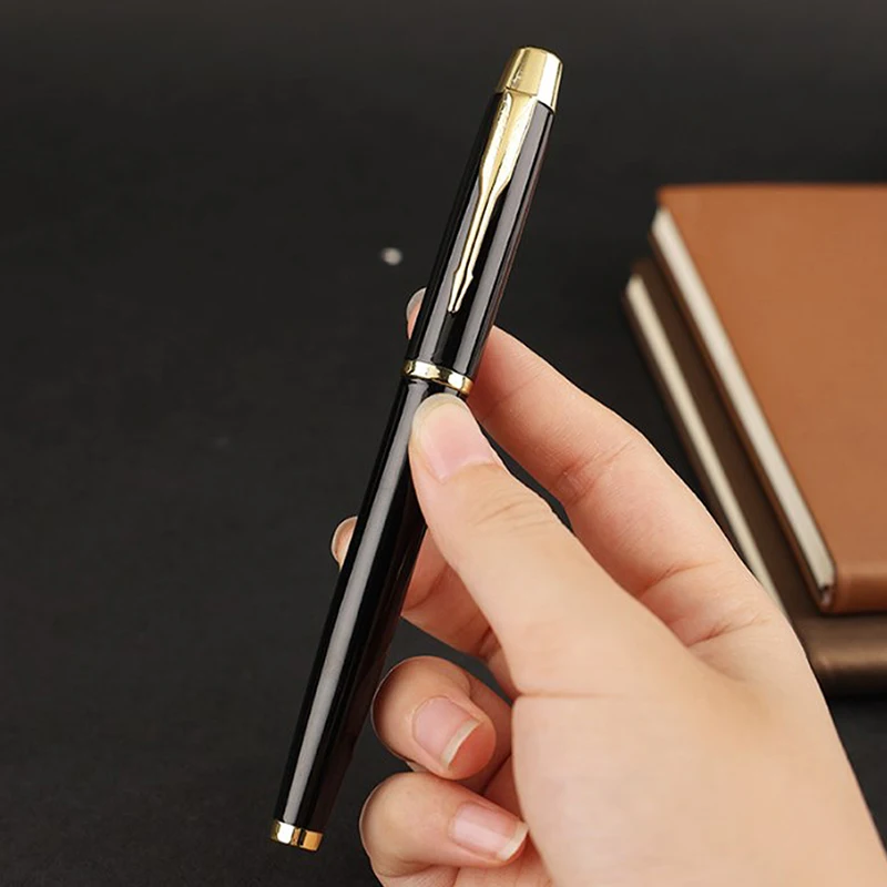 Metal Ball Point Pen Clip Signature Ballpoint Pens For Business Writing Office Stationery Commercial Gift Pens