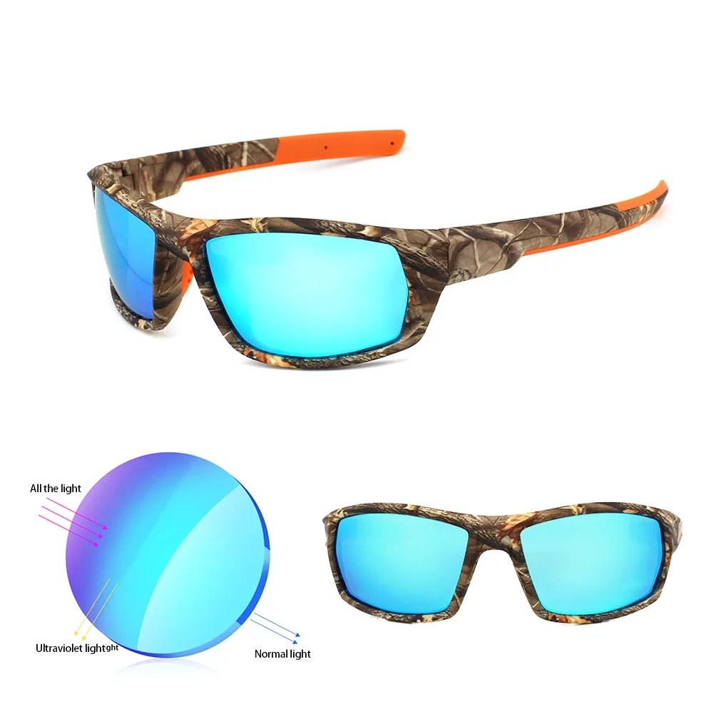 Camouflage Sport Cycling Bicycle Rayed Sun Glasses Ciclismo Goggles Outdoor Polarized Sunglasses Men Women Fashion Eyewear