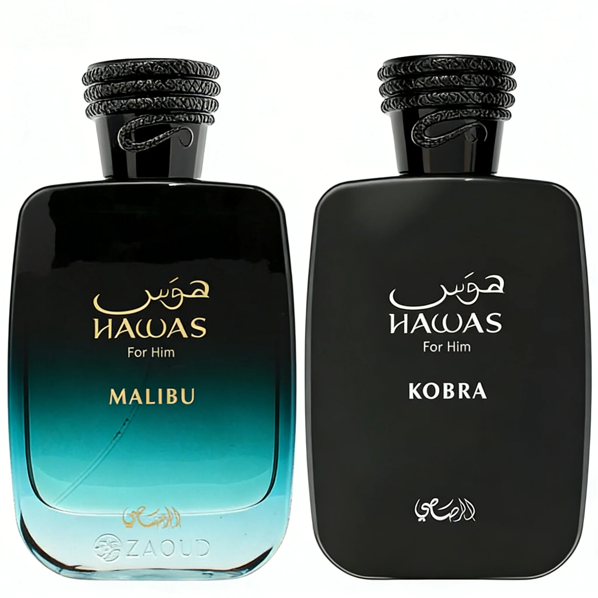 

Hawas Malibu & Hawas Kobra 100ml Dual Perfume Set Valentine's Christmas Gift Suitable for Various Occasions