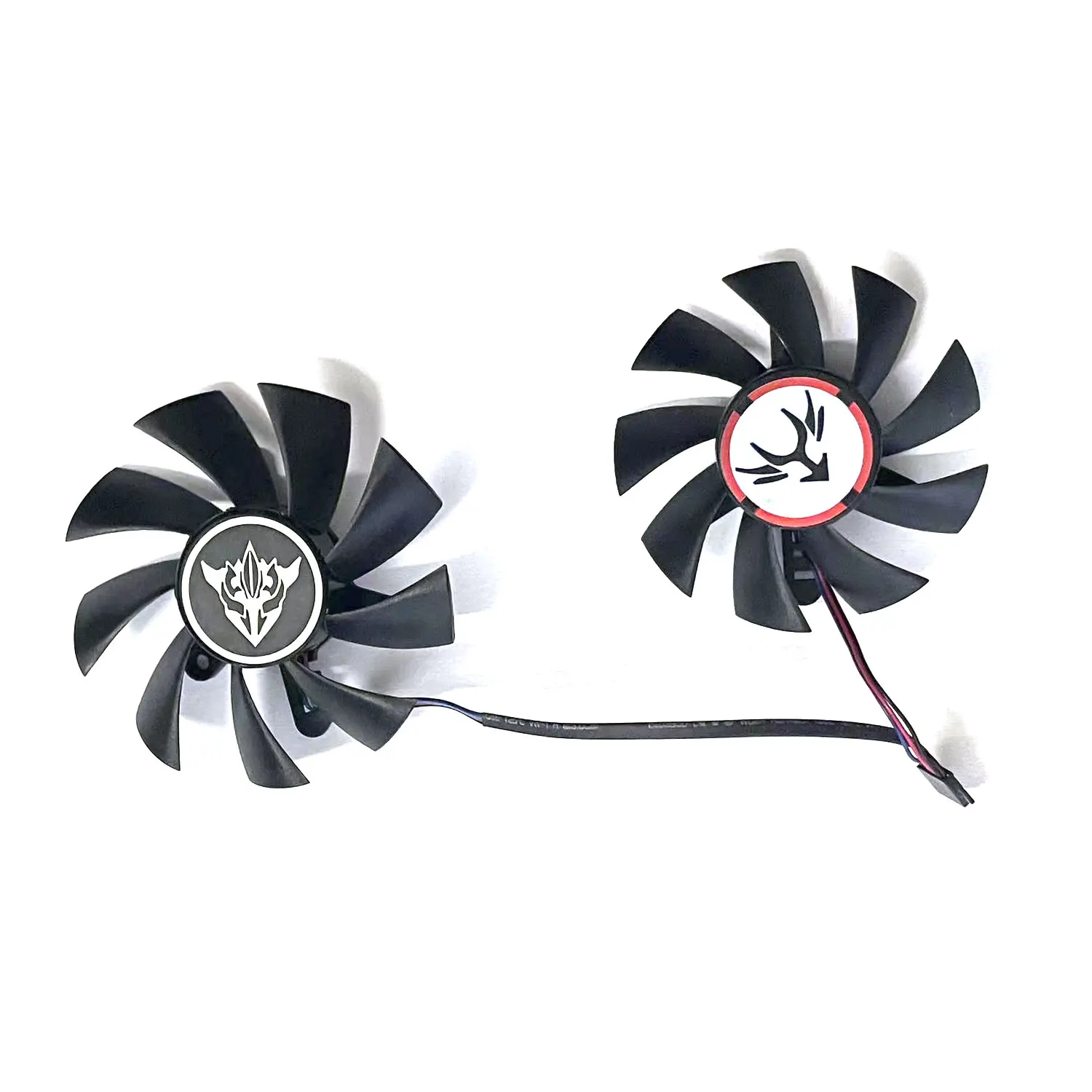 Ventilador de GPU Colorido GTX 1080TI, Novo, 4Pin, 85mm, 75mm, GTX1070, 1070ti, 1080, 1080ti, iGame AD, Placa gráfica Flame Ares, Pacote 3