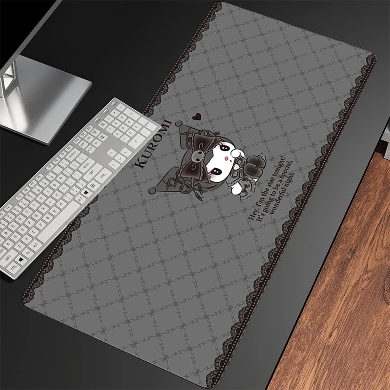 Anime Gaming Speed Mouse Pad Pochacco Extended Desk Mat Kawaii XXL Gamer Cabinet Mouse Mat Keyboard Mousepad Computer Desk Mat