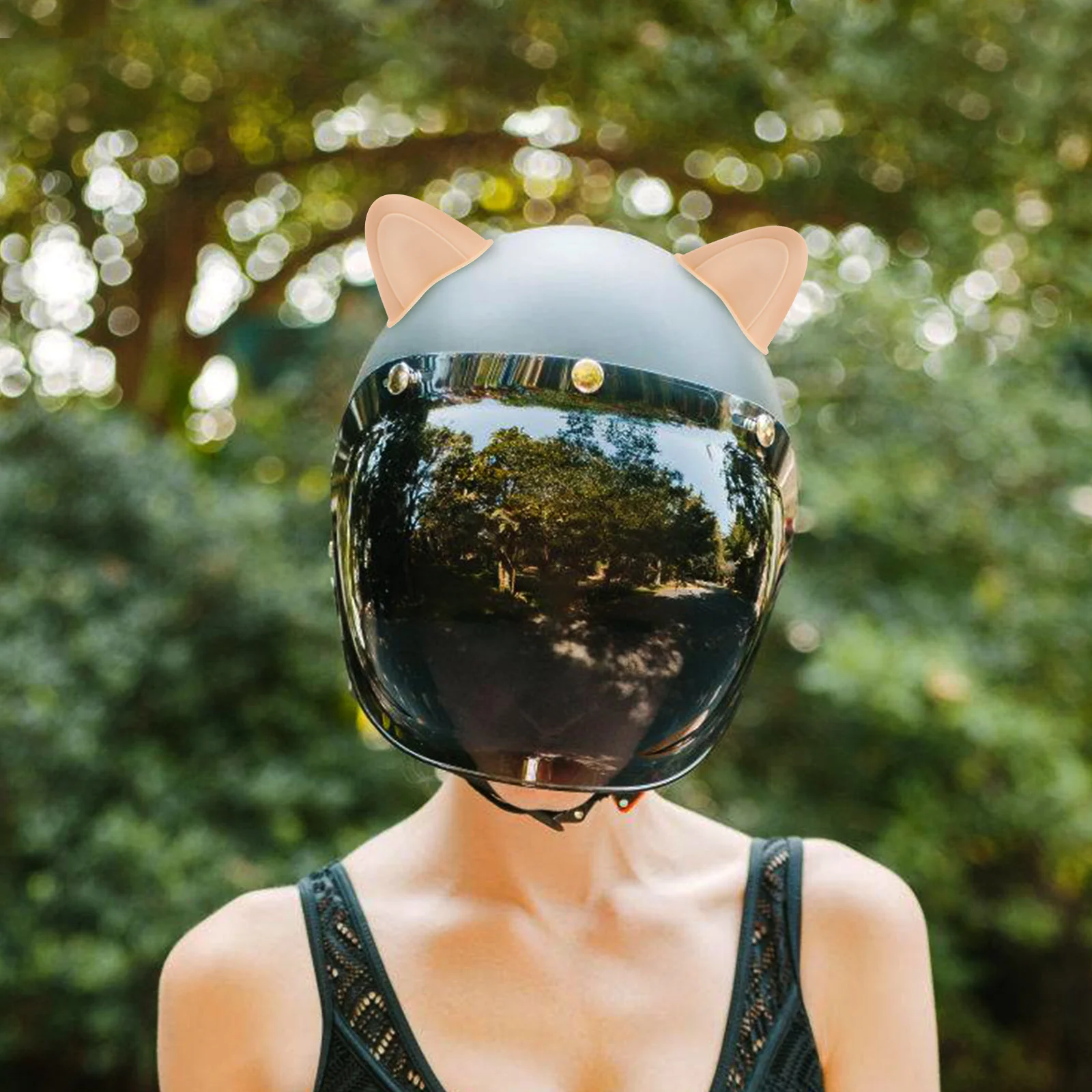 

Decoration Cute Cat Ears for Cartoon Decal Plastic Accessory Men and Women Accessories