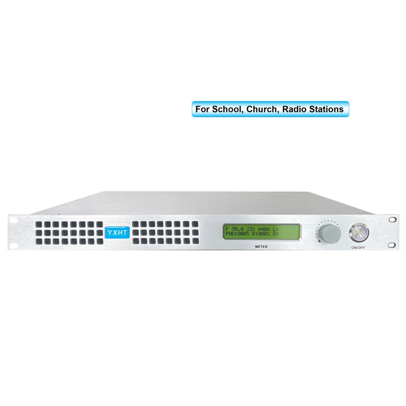 TC- 150W Stereo FM Transmitter | Industrial Factory Scheduling & On-Site Operational Broadcasting