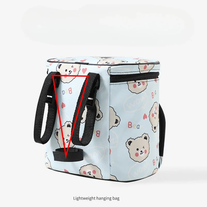 Polyester Large Capacity Storage Hanging Bag Electric Scooter Front Hanging Bag Bicycle and Electric Bike Universal Storage Bag